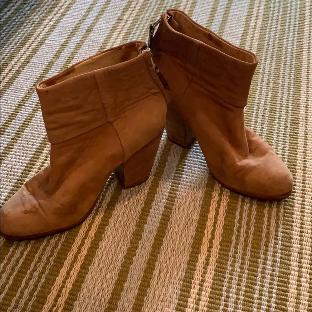 Rag & Bone Tan Booties